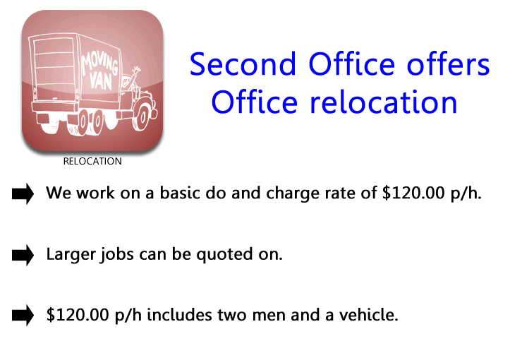 RELOCATION - second office services