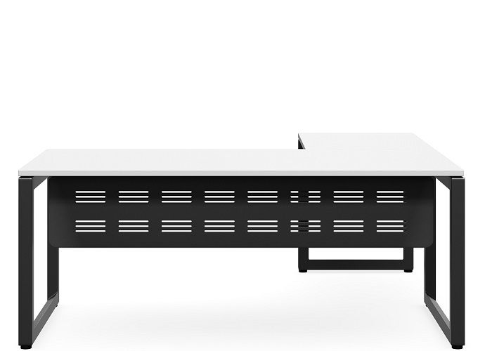 SOFORDD DESK WITH RETURN